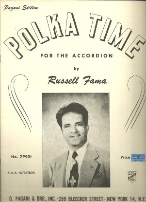 Picture of Polka Time for the Accordion, Russell Fama