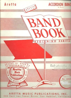 Picture of Aretta Accordion Band Book