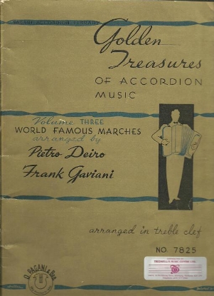 Picture of Golden Treasures of Accordion Music Volume 3, World Famous Marches