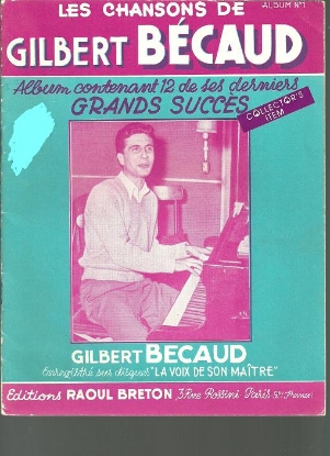 Picture of Les chansons de Gilbert Becaud