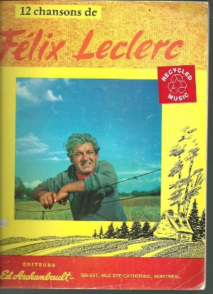 Picture of Douze chansons de Felix Leclerc