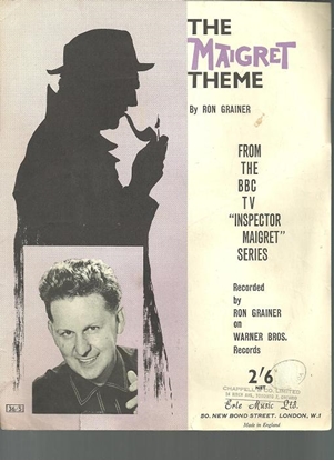 Picture of The Maigret Theme, Ron Grainer, piano solo 