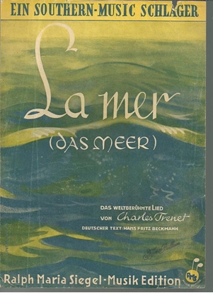 Picture of La Mer, Das Meer, The Sea, Charles Trenet