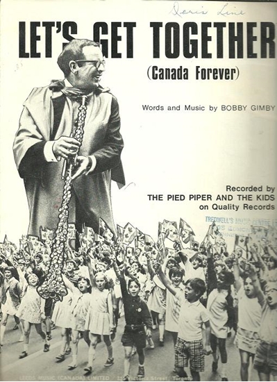 Picture of Let's Get Together(Canada Forever), Canadian Centennial Song, Bobby Gimby