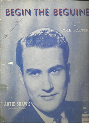 Picture of Begin the Beguine, Cole Porter, recorded by Artie Shaw