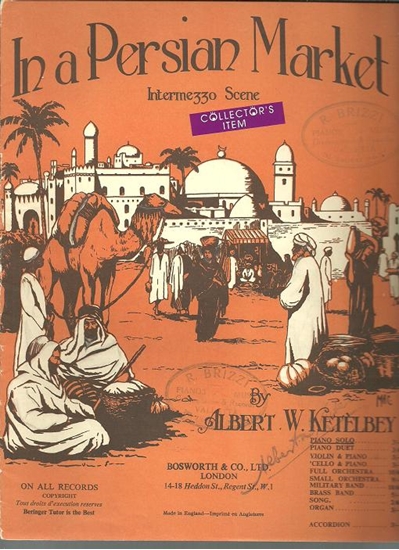 Picture of In a Persian Market, Albert W. Ketelbey, piano solo