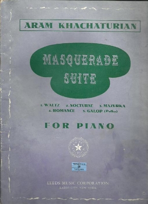 Picture of Masquerade Suite, Aram Khachaturian, piano solo