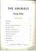 Picture of The Animals Song Folio