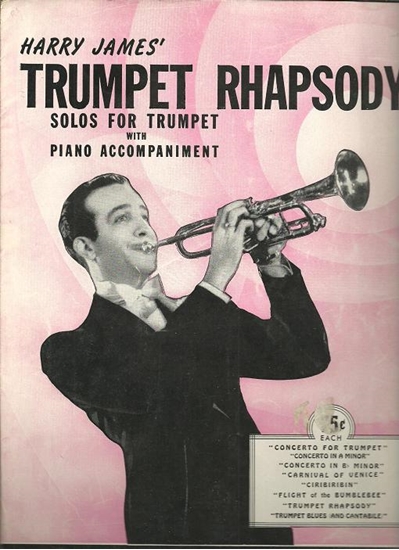 Picture of Trumpet Rhapsody, Harry James & Jack Matthias, trumpet & piano songbook