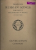Picture of Modern Russian Songs Volume 2, Moussorgsky to Wihtol, ed. Ernest Newman, high voice 