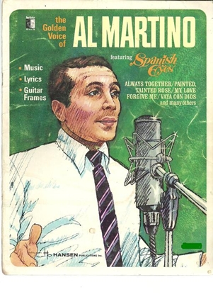 Picture of The Golden Voice of Al Martino, songbook