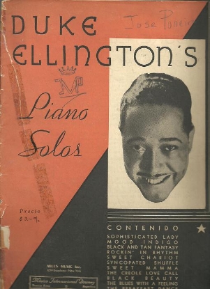 Picture of Duke Ellington's Piano Solos