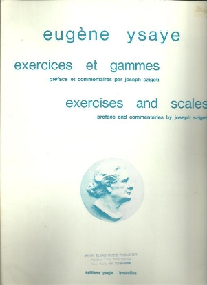 Picture of Exercises and Scales, Eugene Ysaye