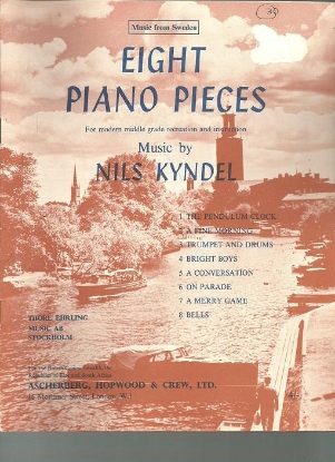 Picture of Eight Piano Pieces, Nils Kyndel