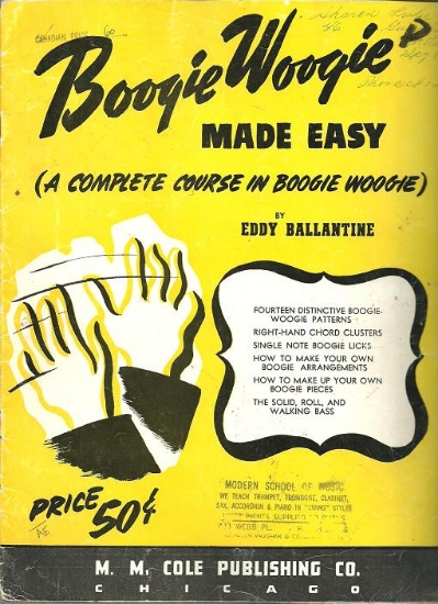 Picture of Boogie Woogie Made Easy, Eddy Ballantine