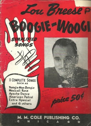 Picture of Boogie Woogie, Lou Breese, piano solo 
