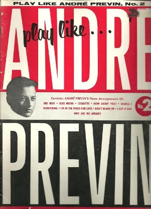 Picture of Play Like Andre Previn No. 2, piano solo 