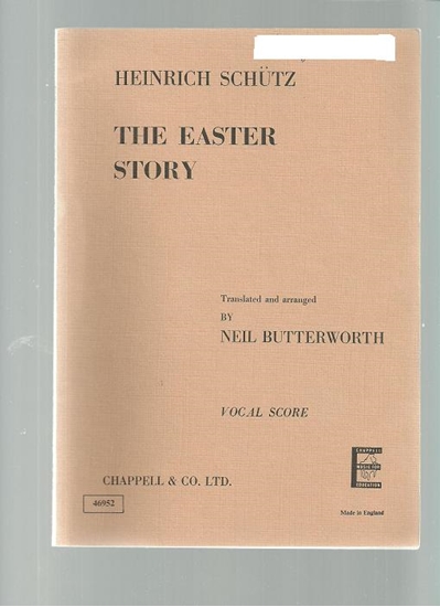 Picture of The Easter Story, Heinrich Schutz, ed. Neil Butterworth, choral/piano score