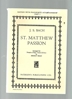 Picture of St Matthew Passion Parts 1 & 2, J. S. Bach, SSA Choral songbook