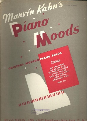 Picture of Piano Moods, Marvin Kahn, piano solo