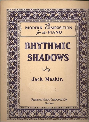 Picture of Rhythmic Shadows, Jack Meakin, piano solo 