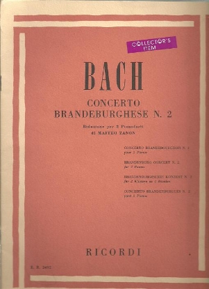 Picture of Brandenburg Concerto No. 2, J. S. Bach, arr. Maffeo Zanon