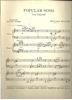Picture of Popular Song from Facade, William Walton, arr. Matyas Seiber, piano duo