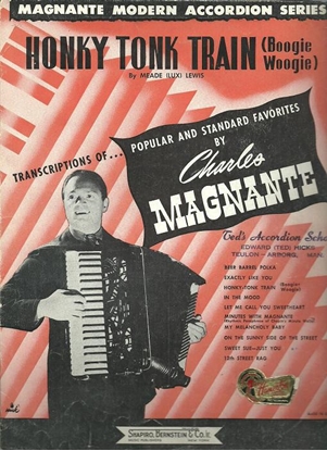 Picture of Honky Tonk Train, Meade Lux Lewis, arr. Charles Magnante, accordion solo