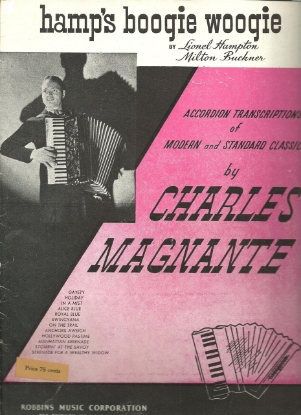 Picture of Hamp's Boogie Woogie, Lionel Hampton & Milton Buckner, arr. for accordion by Charles Magnante