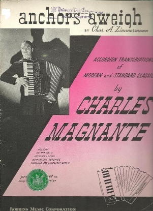Picture of Anchors Aweigh, C. A. Zimmerman, arr. Charles Magnante