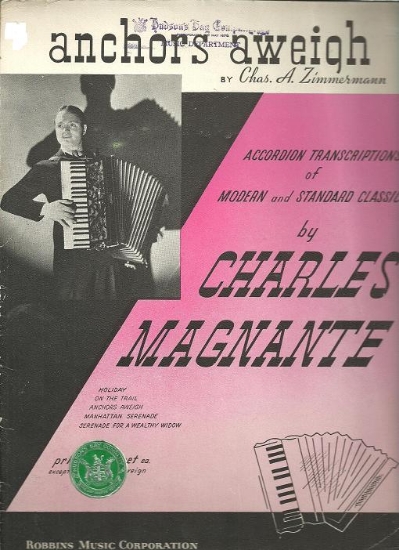Picture of Anchors Aweigh, C. A. Zimmerman, arr. Charles Magnante