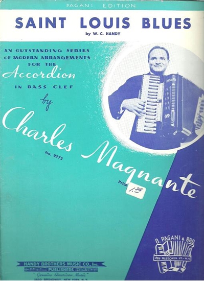 Picture of Saint Louis Blues, W. C. Handy, arr. Charles Magnante, accordion solo