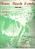 Picture of Miami Beach Rumba, A. Gamse/J. Camacho/Irving Fields, arr. for piano solo by Lou Singer