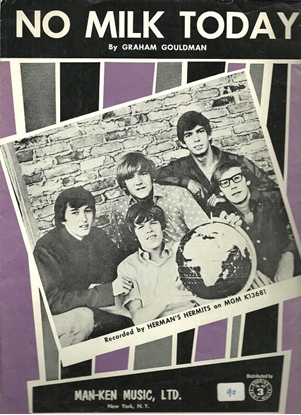 Picture of No Milk Today, Graham Gouldman, recorded by Herman's Hermits