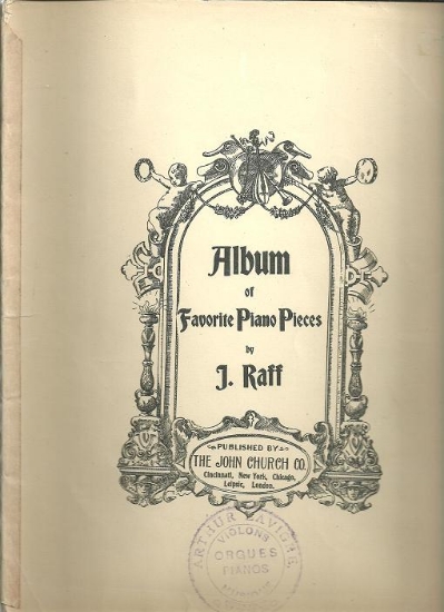 Picture of Joseph Joachim Raff, Album of Favorite Piano Pieces, piano solo