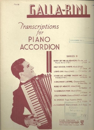 Picture of Il Guarany Overture, A. C. Gomez, arr. Galla-Rini, accordion solo