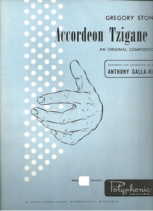 Picture of Accordeon Tzigane, Gregory Stone, arr. A. Galla-Rini, accordion solo