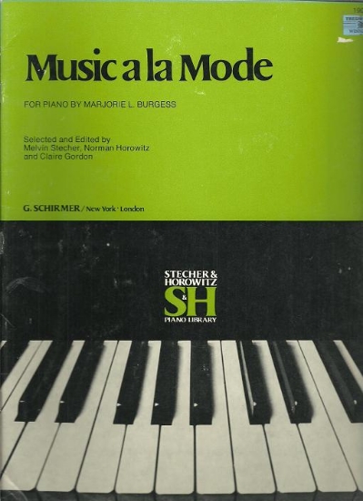 Picture of Music a la Mode, Marjorie L. Burgess, piano solo 
