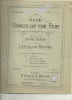 Picture of Four Songs of the Fair, Easthope Martin & Helen Taylor, low voice 