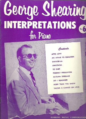 Picture of George Shearing, Interpretations for Piano No. 6