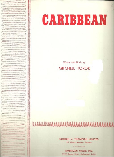 Picture of Caribbean, written & recorded by Mitchell Torok