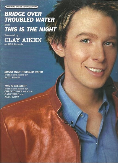 Picture of Bridge Over Troubled Water, Paul Simon, this edition as performed by Clay Aiken