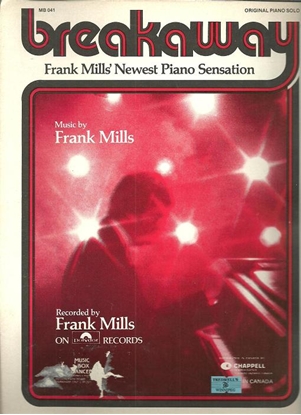 Picture of Breakaway, Frank Mills, piano solo 