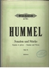 Picture of Sonatas & Pieces Book 2, Johann Nepomuk Hummel, piano solo songbook