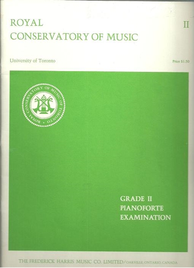 Picture of Royal Conservatory of Music, Grade  2 Piano Exam Book, 1970 Edition, University of Toronto