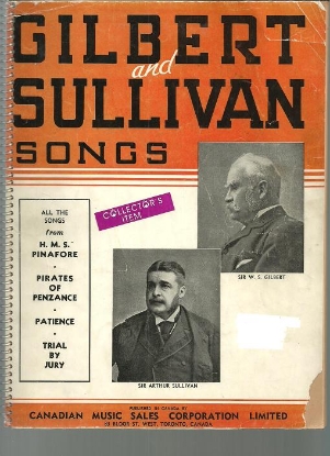 Picture of Gilbert and Sullivan Songs, G & S