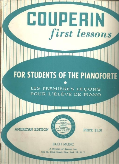 Picture of Couperin First Lessons in Piano, Clara Kora Novich