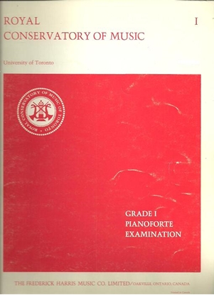 Picture of Royal Conservatory of Music, Grade  1 Piano Exam Book, 1975 Edition, University of Toronto