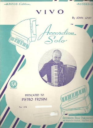 Picture of Vivo, John Gart, dedicated to Pietro Frosini