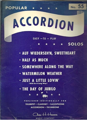 Picture of Popular Accordion Solos No. 55